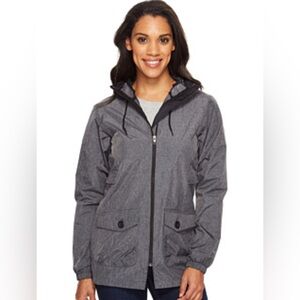 Columbia Lookout View Women's Charcoal Waterproof Utility Jacket NEW No Tag XS